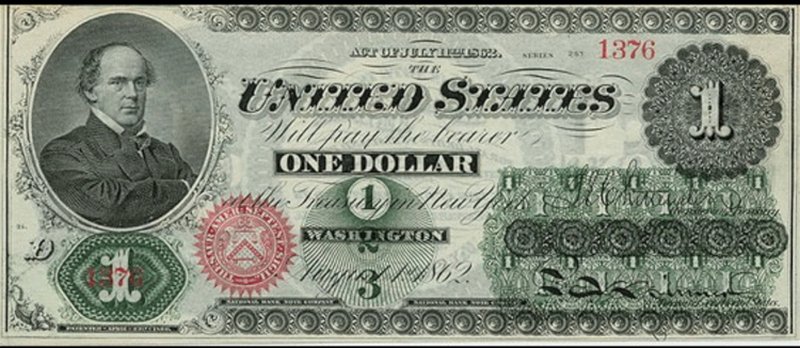 Dolar banknotunun ilk yüzü George Washington değildi