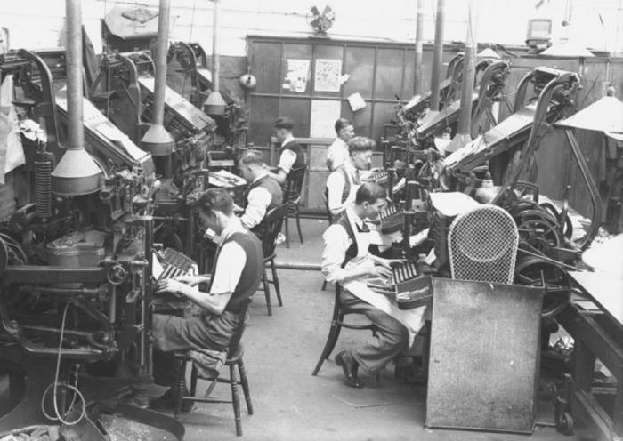 Linotip makinesi uzmanları