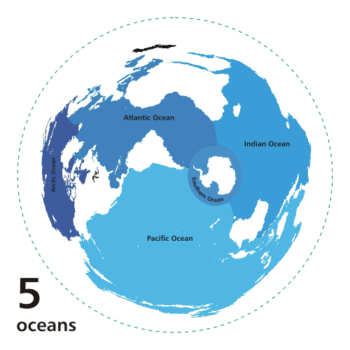 Dünya üzerindeki okyanuslar