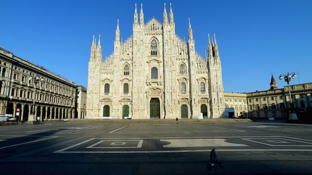 Duomo Meydanı, Milano, İtalya
