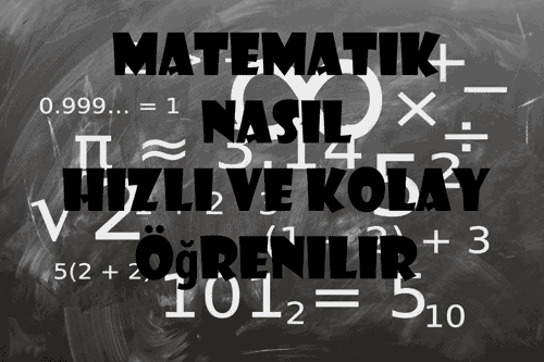 kolay matematik öğrenme